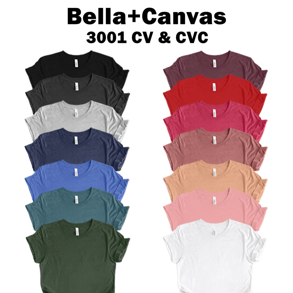 Bella Canvas 3001 T-shirts XL-4X